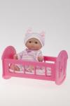 JC Toys/Berenguer - My Sweet Love - Mini Nursery PlaySet Crib